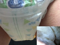 011 ムーニーマンのおむつでおしっこ！ギャザーがしっかり漏れを防いでくれます！ - Screenshot 9 of 16 - おむつ