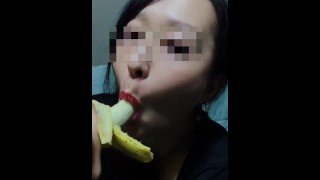 Banana Blowjob