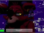 Preview 6 of foxy and Bonnie behind the curtains