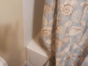 Preview 1 of Peeping Roommate Shower Fucks