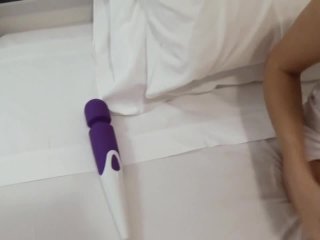 Flatmate Alyssa Reece surprises Talia Mint Masturbating(lesbian licking vibrator orgasm) screenshot number 1