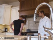 Preview 3 of Servant Can't Cook So He Fucks For His Job - NextDoorBuddies