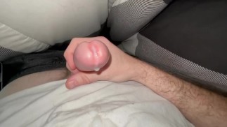 FRIEND JERKS OFF IN YOUR BED