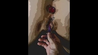 POV PAWG Pussy Play com Butt Plug do ORIGINAL CARTOONIFIED©️™️ POV PAWG SQUIRTING MILF.