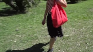 Argentinian Girl Sucks Me In The Park And I Take Her Home To Fuck