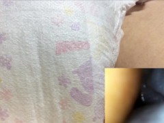 014 おむつにおもらし！！おむつがもこもこですごく気持ちいいです…！part.2 - Screenshot 10 of 16 - おねしょ