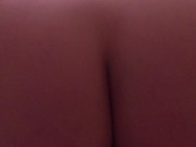Preview 4 of Cock hungry PAWG red head rides reverse cowgirl
