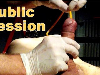 Session in gay club