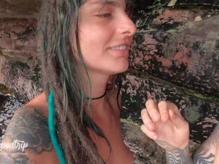 FUDENDO NA CACHOEIRA E DUAS GOZADAS - ALEMAOHUB