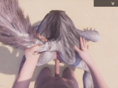 Wild Life / Rasha Furry Wolf Girl POV Fucking HD