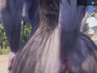 Wild Life / Rasha Furry Wolf Girl POV Fucking HD