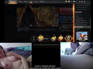 Streaming Magic Arena while Playing with myself