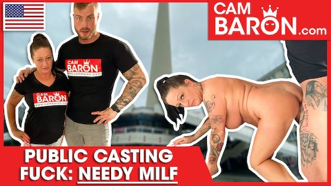 MILF Adrienne Kiss gets her pussy banged by a young stud! CAMBARON