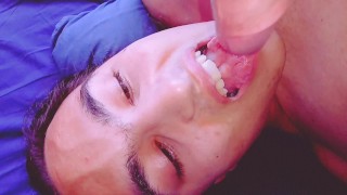 Tgirl Trap Self-Facial Then Swallow The Whole Thing