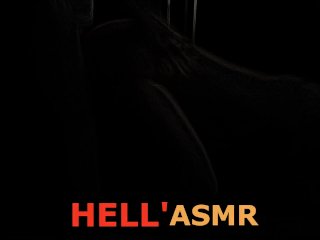ASMR  Lucifer porn sex scene: hard rough fuck sweet sinner' pussy. Diabla sperm creampie in hell