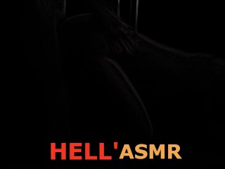 ASMR | Lucifer Scène De Sexe Porno: Dur Intense Baise Douce Pécheur Chatte. Creampie De Sperme Diabla En Enfer