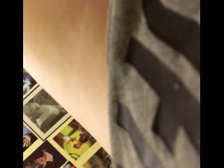 Instead of studying, I gave myselfa thighjob(NO AUDIO SORRY MY MIC SUCKS)