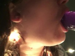 practicing my deepthroat technique while my husband plays destiny 2