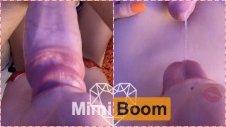 Gopro Mimi Boom FPOV Sucking Daddy's Big Dick Without Hands