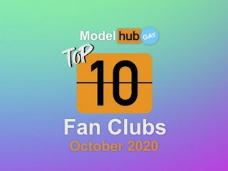 Top Fan Clubs Říjen 2020 - Pornhub Model Gay Edice