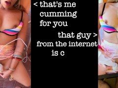 Cum For Me, Win A FREE YEAR OnlyFans - Cum Tribute cumtribute me YummyCouple