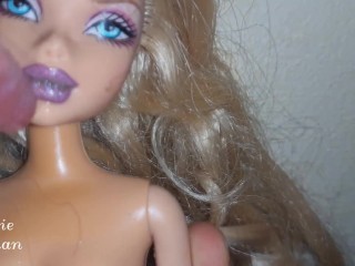 Precum in all my Cousin's Blonde Dollface 2