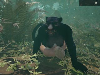 Wild Life / Black_Panther Hunts Down HerPrey