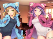 Preview 2 of CATGIRLS GONE LEWD (SOUND PORN) (ENGLISH ASMR)
