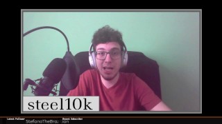 Estudante universitário solo na webcam - Podcast de 10k, episódio 12