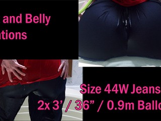 WWM - even THICCer Butt and Belly Inflation