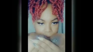 Sexy Freaky Ebony Dios!!! La introducción de ti morado Goddess Hera!!! Cum SUSCRIBETE 