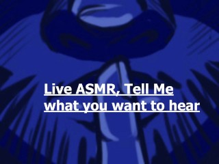 Полное живое ASMR шоу ранее записано