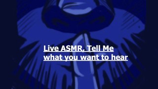 Volledige live ASMR Show eerder opgenomen