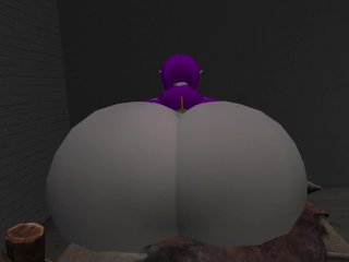 thicc, big boobs, breasts, giantess