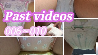 Summary of diaper videos Part 2 (0006-0010)