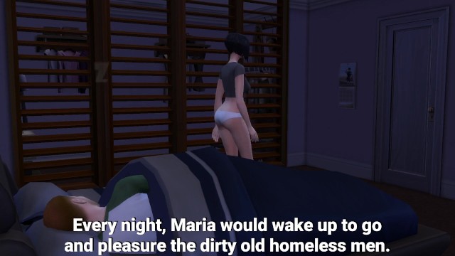 DDSims - Cuckold Watches Wife get Impregnated by Homeless - Sims 4
