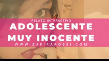 ROLEPLAY JOVENCITA VIRGEN, DULCE E INOCENTE | RELATO ERÓTICO INTERACTIVO [ASMR] STORIES IN SPANISH