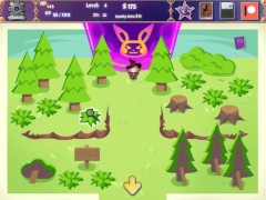 ConQuest [Hentai game] Cosplayer crazy fucking in the bushes in a convention sexy pikachu cosplay