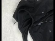 Cum in my panties before a run !
