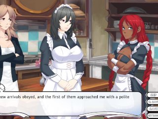 maid mansion, cartoon, adult gaming, 60fps