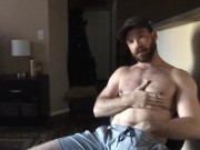 Preview 3 of Hot jock jacking off on a work day