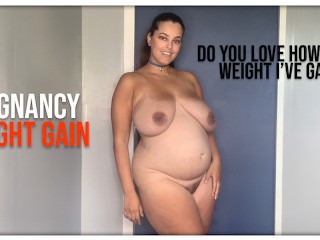 Jordyn Khaledは彼女の妊娠で体重が増える