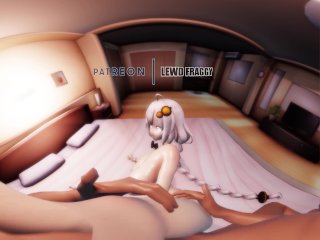 Vocaloid - Kizuna Akari Fucked Sideways [UNCENSORED VR HENTAI 4K]