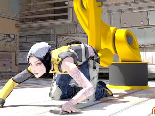 Borderlands Maya Takes A Fuck Break With Robot Arm ■ Borderlands ■ Blender SFM SOUND