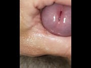 Preview 6 of Close-up fast thick oiled cumshot, 4k, 60fps