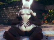 Preview 1 of Furry Hentai - Devil Wolf Fucks Rabbit