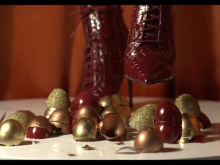 Harvest CRUSH! High Heel BootASMR