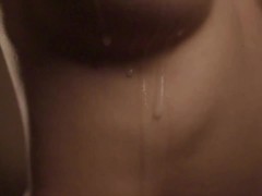 Video Beautiful Wet Blowjob with MASSIVE Oral Creampie