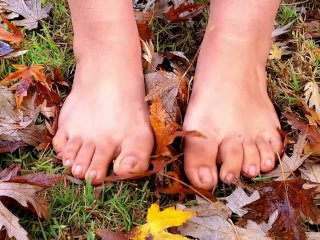 cute toes, kink, soles, outside