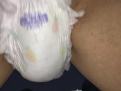 019 おむつを巻き付けてオナニーしたら…もぉ我慢できない…！ - Screenshot 9 of 16 - Masturbation